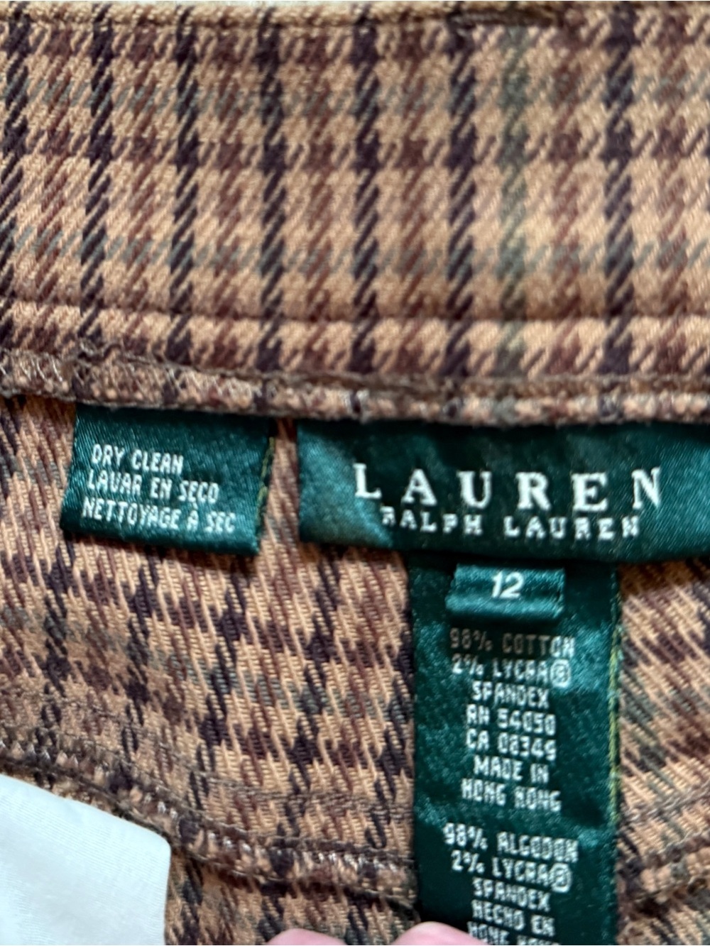 Ralph Lauren Houndstooth Pants 12